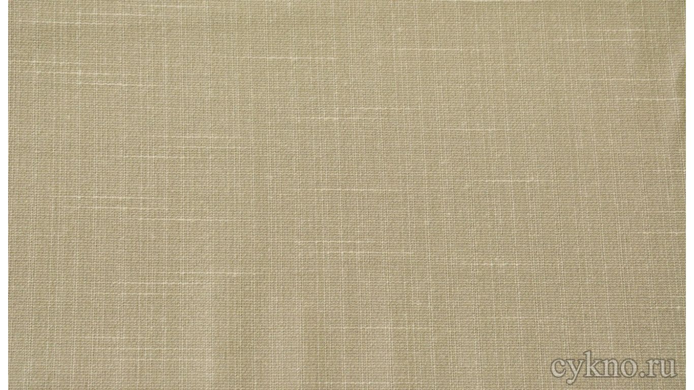 Ткань Костюмная "Лён серо-бежевый"